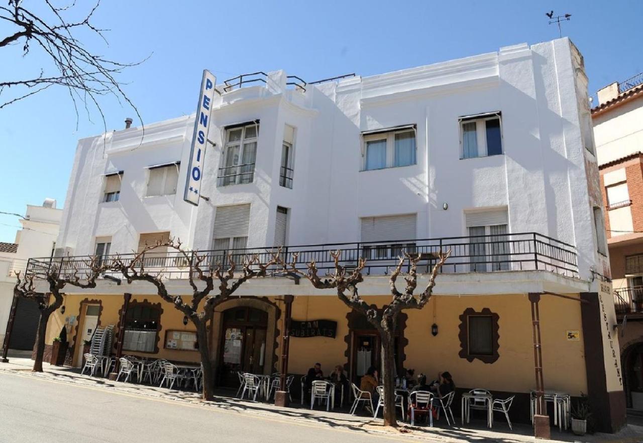 Pension Subirats Perello El Perelló Exterior foto